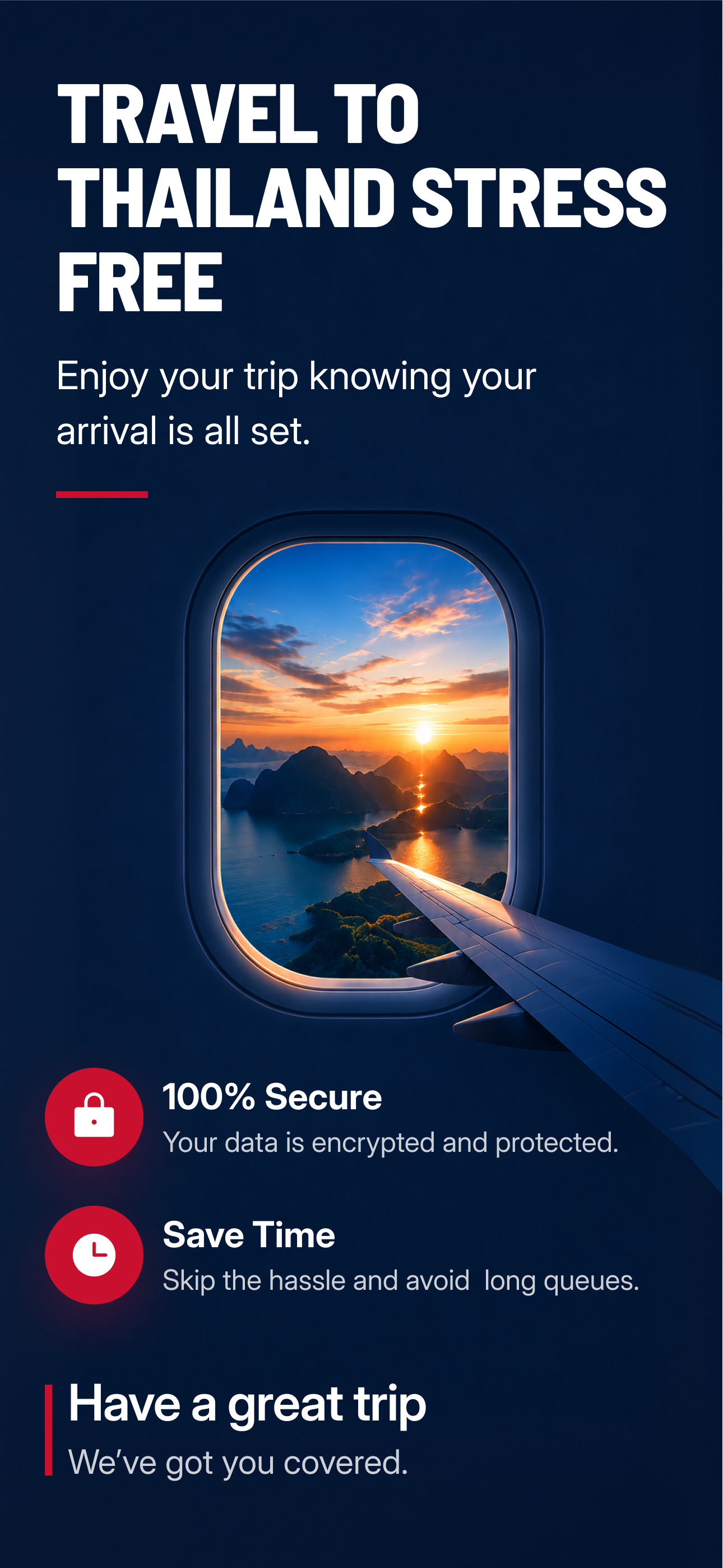Travel to Thailand stress free